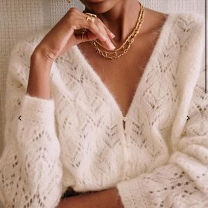 Sezane Dee Dee Jumper Small Ecru